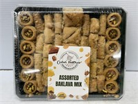 Assorted Baklava mix with honey best by Aug 2024