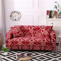 MIDODO Printed Couch Cover Stretch Sofa Covers