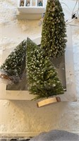 Department 56 3 Christmas Trees
