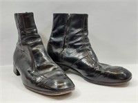 Black Leather Men's size 10D Florshiem BOOTS