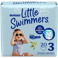 20 Pieces Size Small HUGGIES Swim Diapers,