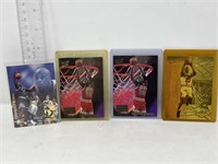 4 1993 Fleer ultra basketball cards