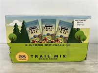 Kirkland trail mix snack packs 28 packs inside
