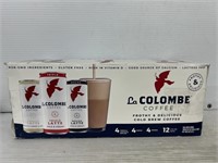 La colmbe coffee variety pack 12 cans Best by Jul