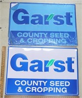NEW Garst Seed Signs