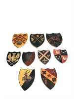(9) Vintage Shields