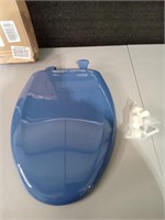 Elongated Toilet Seat - Blue