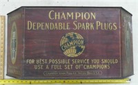 Champion Spark Plug Counter Display