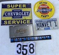 License plates & reproduction signs