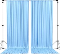 $35  10ft x 10ft Polyester Backdrop - Light Blue