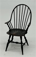 Artisan Miniature Windsor Chair Signed PW & JH