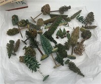 W. German Marked Model Pine Trees - Various Sizes