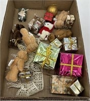 Teddy Bears, Wrapped Presents Christmas Tree Ornam