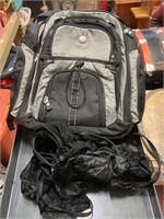 2 dell backpacks and 2 mesh bags