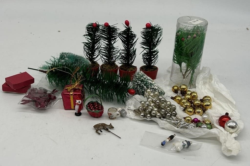 Mini Christmas Trees, Mercury Sprays+