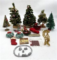 Mini Train Set, Christmas Trees, Wreaths, Games+