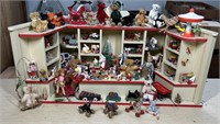 Miniature German Toy Store Diorama/Doll House w Co