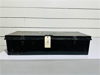 Painted Metal Royal Air Force Officers Trunk