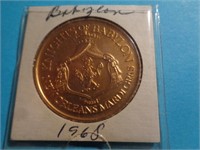 1960'S MARDI GRAS TOKEN