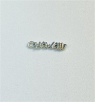 Sterling silver, Hawaii charm