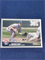 Mark Grudzielanek signature baseball card