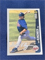 Scott Klingenbeck silver signature baseball card