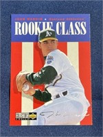 Rookie John Wasdin signature baseball card