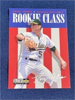 Rookie Doug Johns signature baseball card