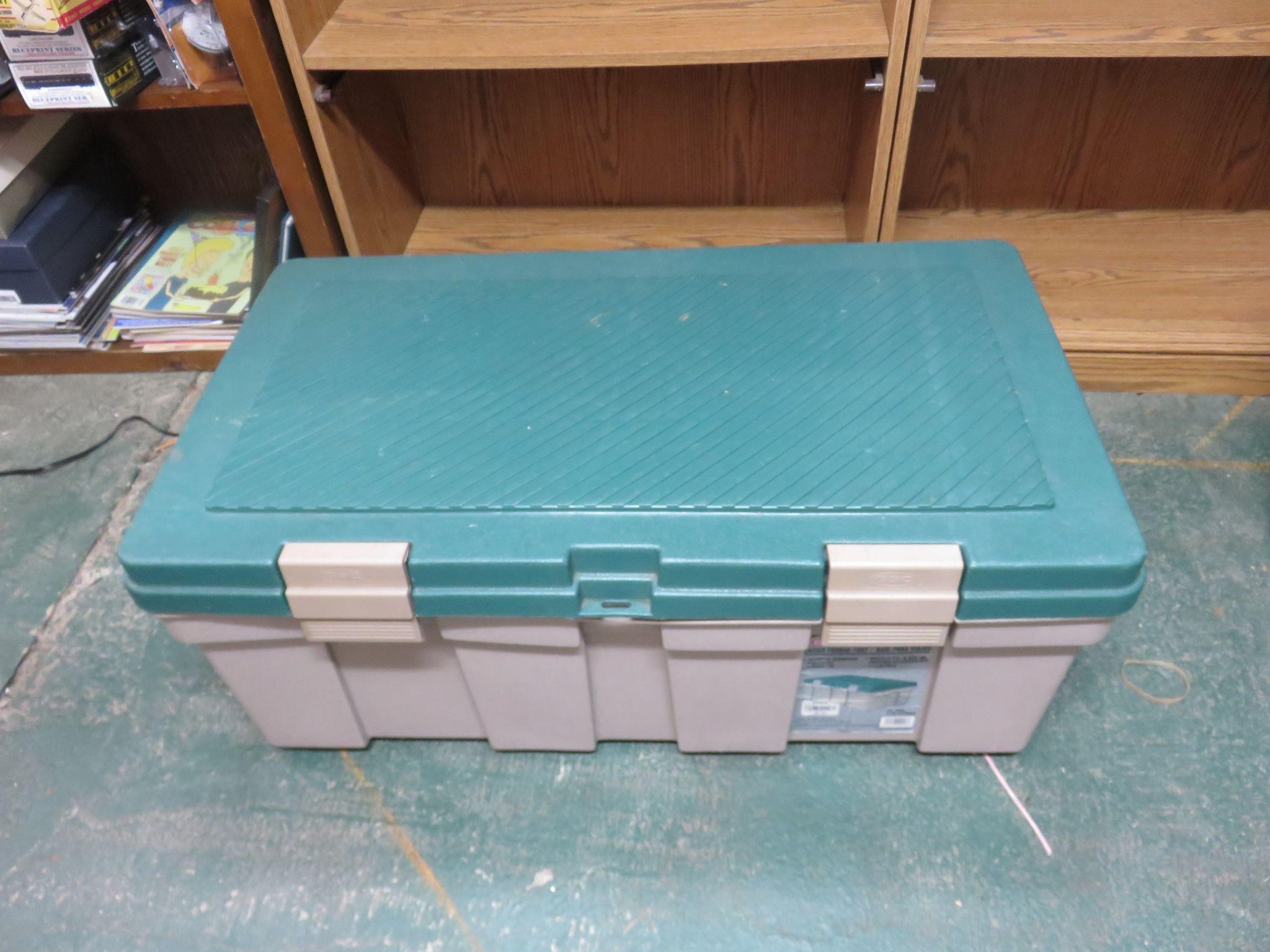 31 Gallon Storage Tote with Lid No Ship