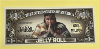 Jelly Roll Souvenir Dollar Note