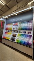 Clark&Kensington Display Stand & Paint Swatches