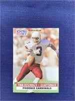 1991 Tim Rosenbach nfl trading card football