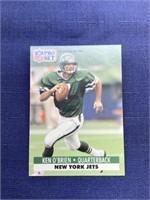 Ken O’Brien qb nfl trading card