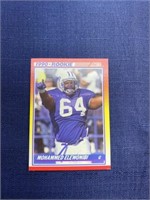 1990 Mohammed Elewonibi rookie  nfl trading card