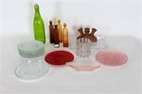 Vintage Wine Stops, Depression/Apothecary Glass