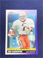 1991 Rob Carpenter nfl Rookie trading card