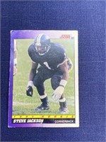 Steve Jackson nfl rookie trading card