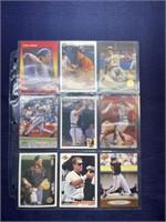 Chris Hoiles Mlb trading card lot