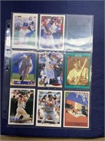 J.t Snow Mlb trading card lot