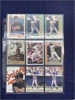 MIKE DEVEREAUX Mlb trading card lot