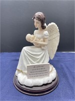 Guardian angel mom figurine decor