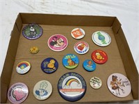 Vintage Buttons Garfield, Bunny Bread etc