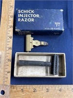 Vintage razor and box lot