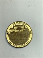 Hamburg, New York 150th Anniversary Medal,