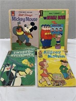 Vintage Comic Books Mickey Mouse etc