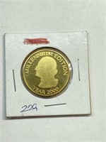 Year 2000 edition coin