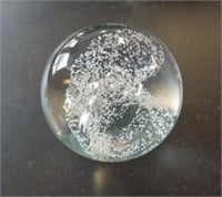 PAPERWEIGHT  BOHEMIAN CRYSTAL MADE IN CZECH