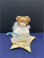 Angel porcelain doll