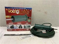 New! 40ft Extension Cord w/ Volt Shield Cover