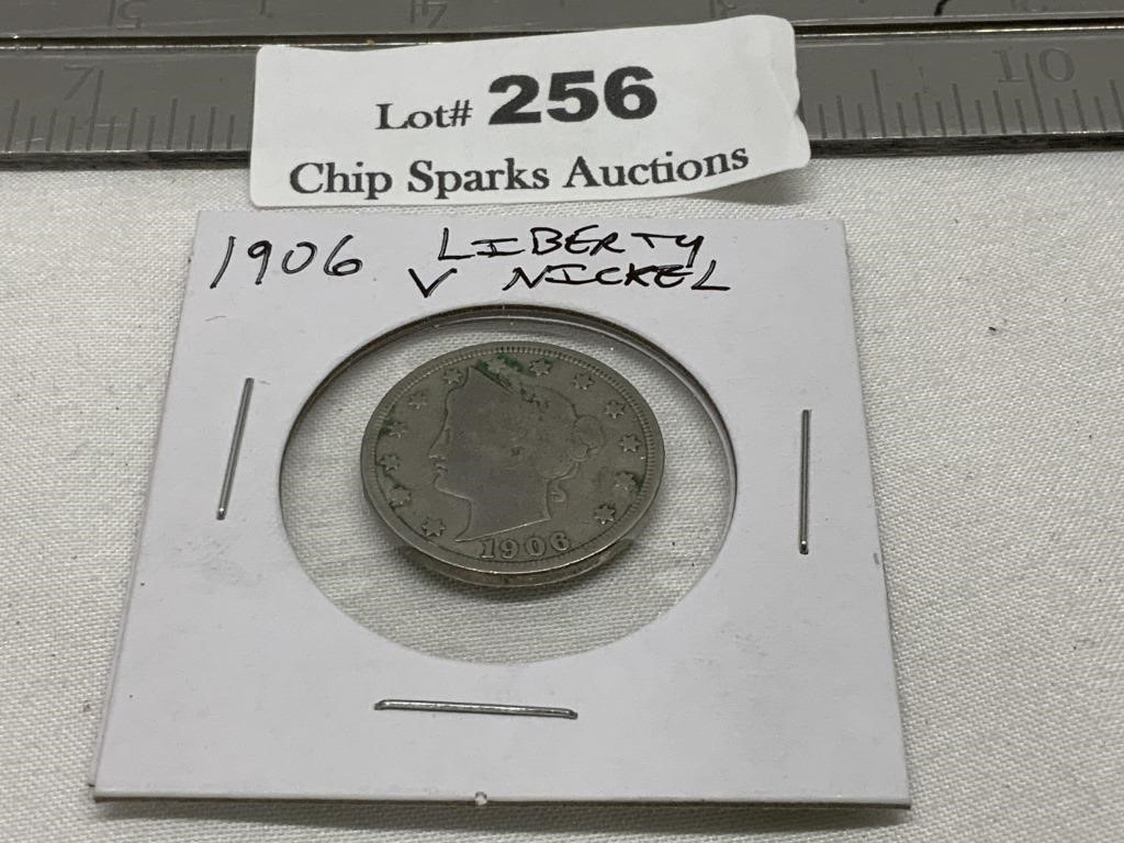 1906 Liberty "V" Nickel